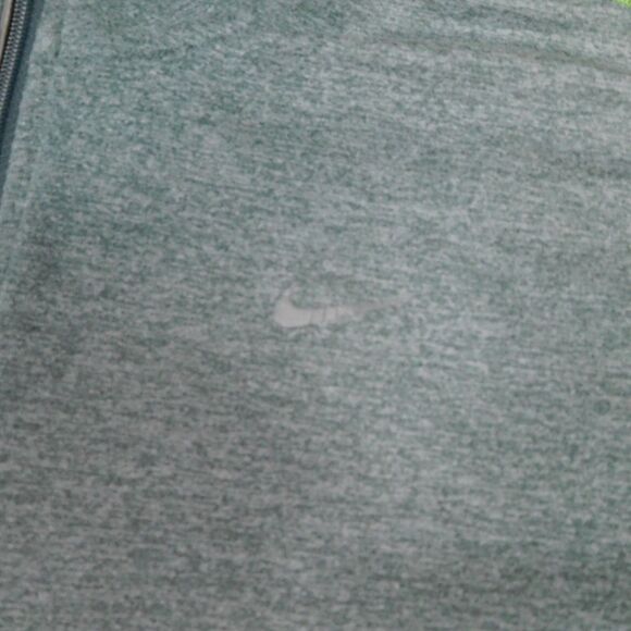 Nike Running Top Womens Medium Green 1/2 Zip Dri-Fit Element Pullover 481320-357 - Picture 6 of 14